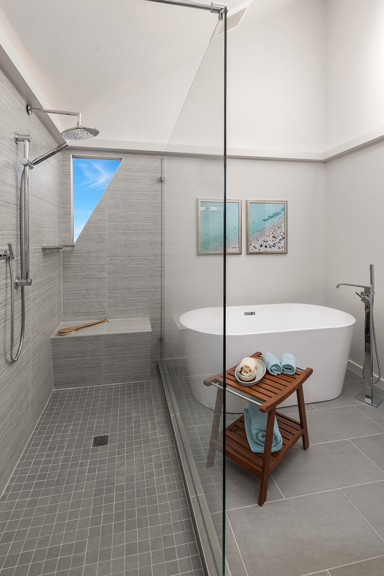 New Tub and Shower-Master Bathroom Renovation