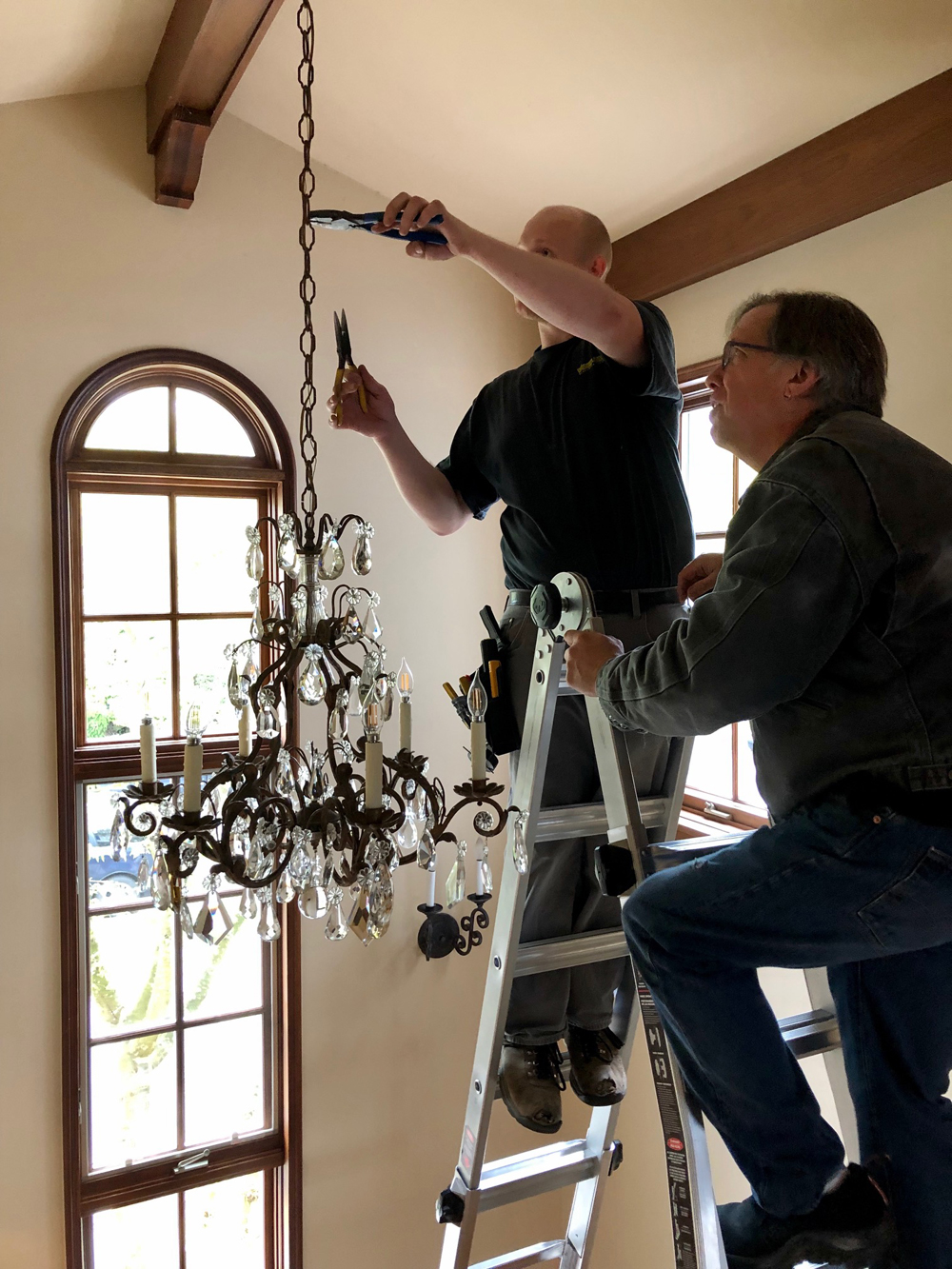 Hang Chandelier Without Hardwiring