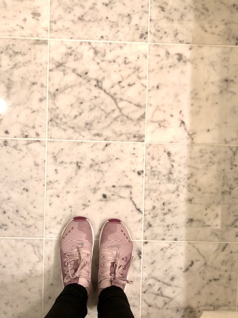 Carrara Marble Floor