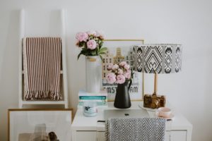 Staging your Desk or Tabletop with Bling